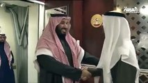 محمد بن زايد يستقبل ولي ولي العهد السعودي