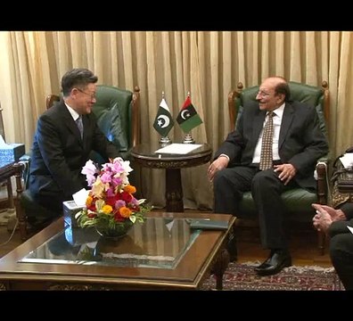 CM Sindh meets China delegations (22-01-2016)