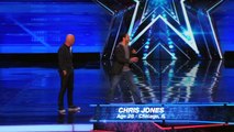 Chris Jones: Howie Mandel Gets Hypnotized to Shake Hands - America's Got Talent 2015