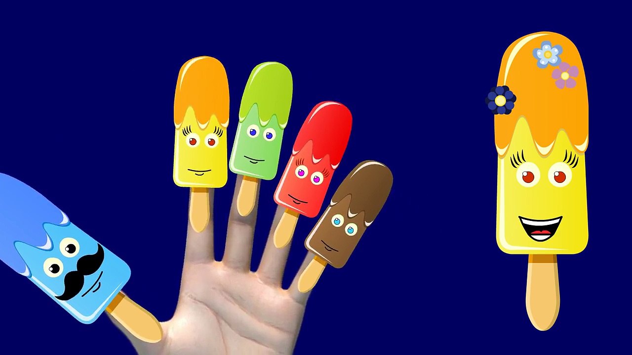 Lemon Green Tea Ice Cream Finger Family #2 - Daddy Finger Songs