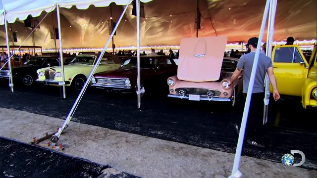 Aaron Kaufman Checks Out the Lot at Barrett-Jackson
