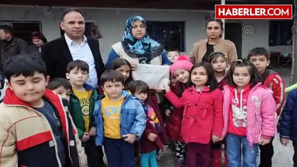 Anaokulu Öğrencileri Harçlıklarını Evi Yanan Aileye Bağışladı