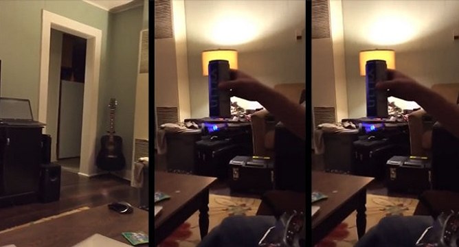 Ce jeune a une façon bien classe de se faire servir une bière ...