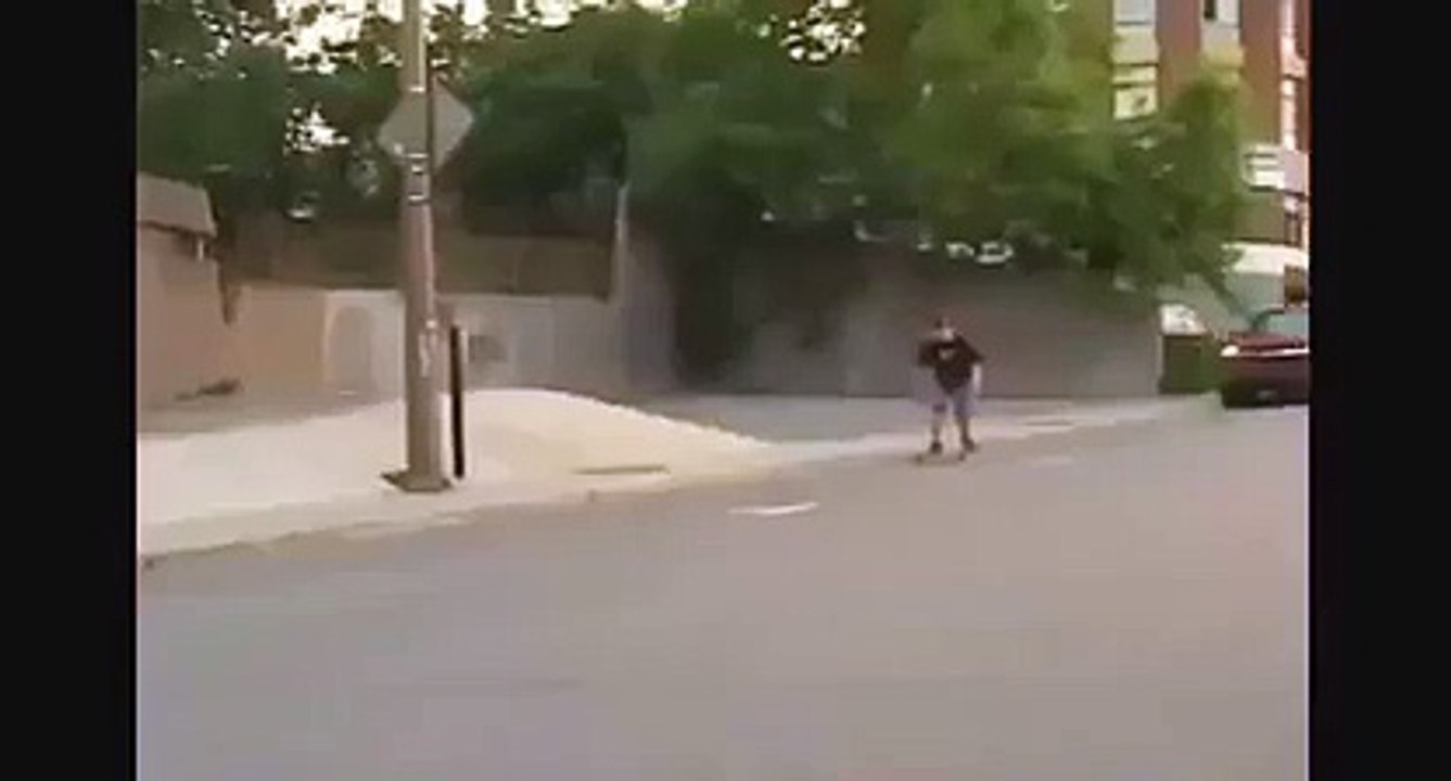 Gros pétage de plomb dun skater