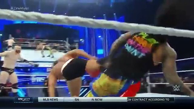 wwe smackdown 21 January 2016 - One vs All, Wyatt Family attacks Roman Reigns