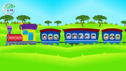 KZKCARTOON TV-Chuk Chuk Chuk -چھك چھك چھك -Urdu Nursery Rhyme