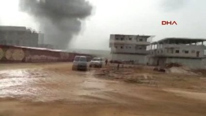 Reyhanlı Rusya Uçakları Sarmada'ya Hava Saldırısı Düzenledi