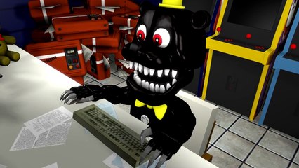 FNAF WORLD IS OUT!!! Animatronics Reaction | FNAF SFM