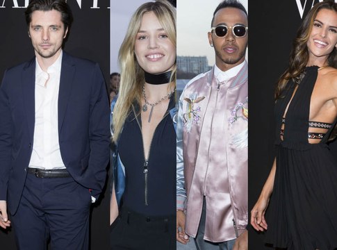 Exclu Vidéo : Izabel Goulart, Raphael Personnaz, Lewis Hamilton, et Georgia May Jagger : Ils attirent tous les paparazzis de la Fashion Week parisi...