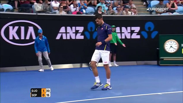 Highlights- Novak Djokovic v. Andreas Seppi - Australian Open - 2016 HD