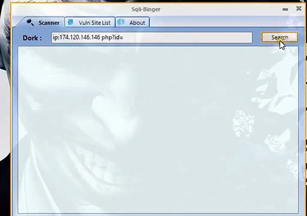SQLI Binger - Dork Scanner
