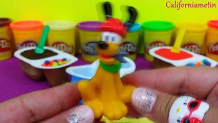 Play Doh Dippin Dots Surprise Yogurt Minnie Mouse Thomas The Tank Daisy Pluto Hello Kitty