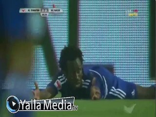 اهداف مباراة ( النصر 1-1 الظفرة ) الدورى الاماراتى