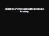 [PDF Download] Ethical Theory: Classical and Contemporary Readings [PDF] Full Ebook