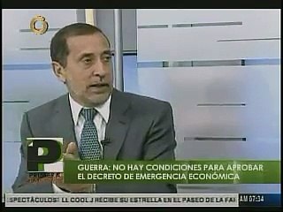 José Guerra: "No hay condiciones para aprobar el decreto"