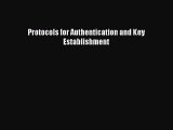 [PDF Download] Protocols for Authentication and Key Establishment [Download] Full Ebook