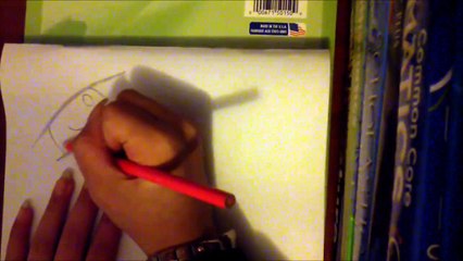 How to color using colored pencils (manga eyes )