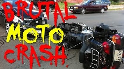 Brutal accidente de moto! || Мото жесть!
