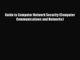 [PDF Download] Guide to Computer Network Security (Computer Communications and Networks) [PDF]