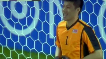 هدف أكرم عفيف في مرمى كوريا الشمالية