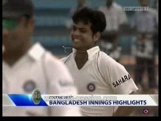 India v Bangladesh 1st Test 2007 Part 3