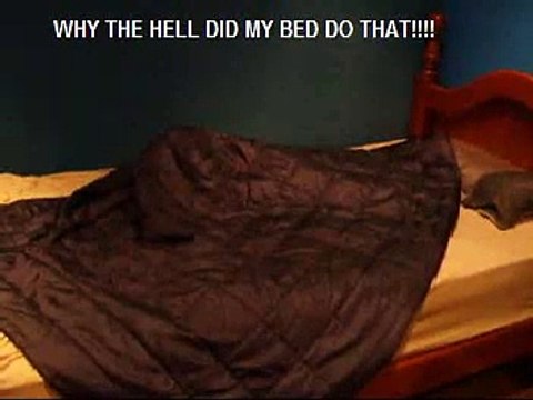 Ghost On The Bed Real Footage This Scares Me!