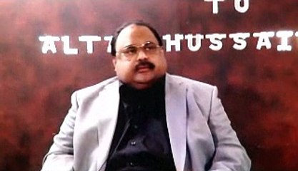 Part 1: Important message of MQM Quaid Altaf Hussain to Mojhairs & all other ethno-linguistic groups