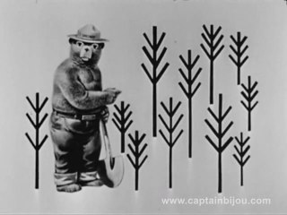 1960s SMOKEY THE BEAR - "Mr. Burnit's Eyes" - PSA