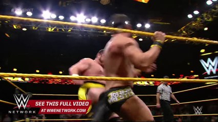 Johnny Gargano vs. Samoa Joe- WWE NXT, Jan. 20, 2016
