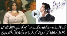 A Caller Insulted Pakistani Anchor Host For Wearing Vulgar Clothes