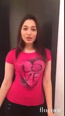 Actress Tamannah Wishes her fan for Valentine Day 2016