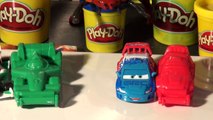Play Doh how to make Raoul ÇaRoule Disney PIXAR Cars 2