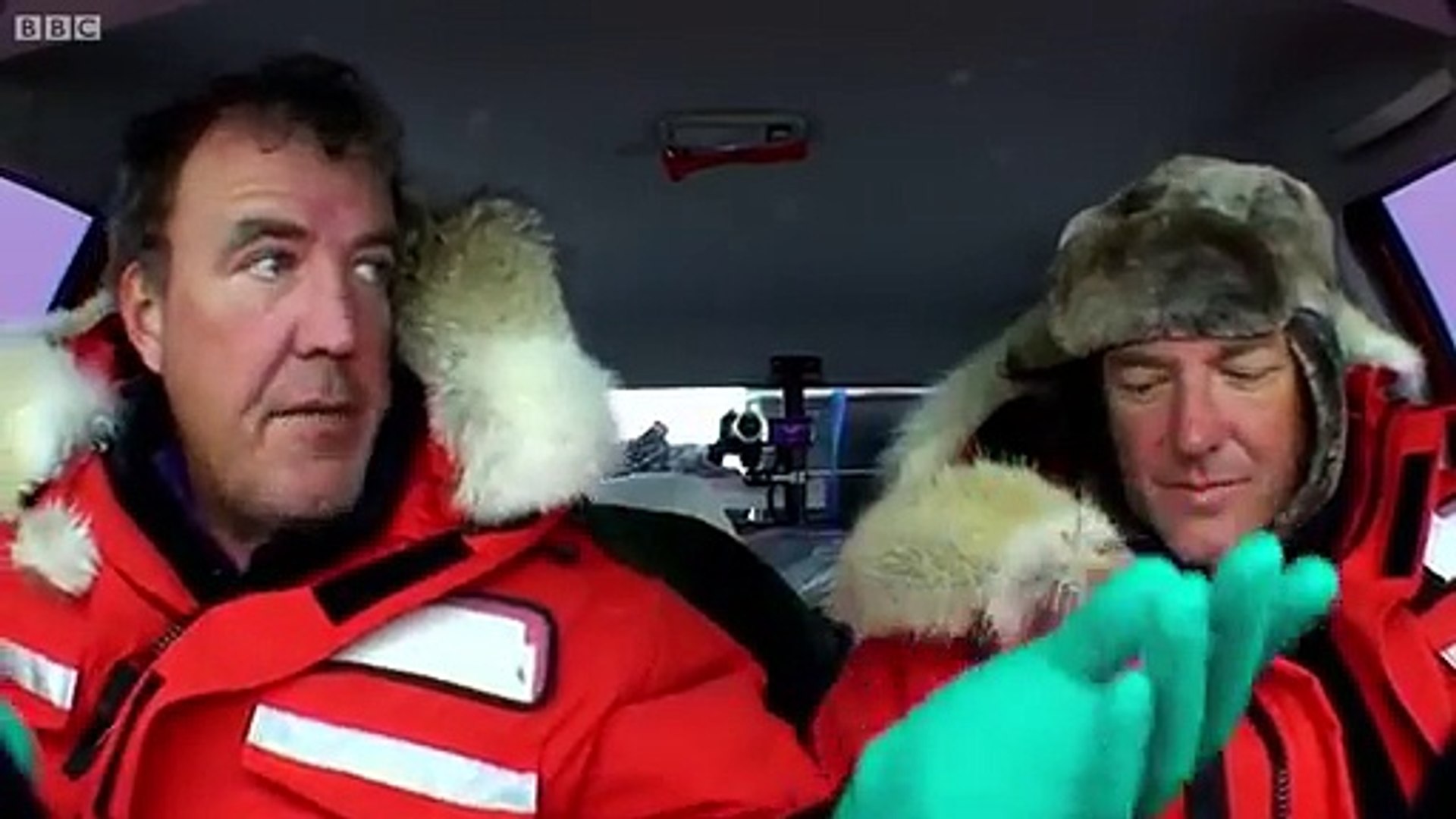 On Thin Ice - Clarkson & May DANGER - Top Gear Polar Special Pt.3 - in HD - BBC - video