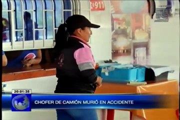 Crónica Viva – Un muerto y un Herido en volcamiento de camión