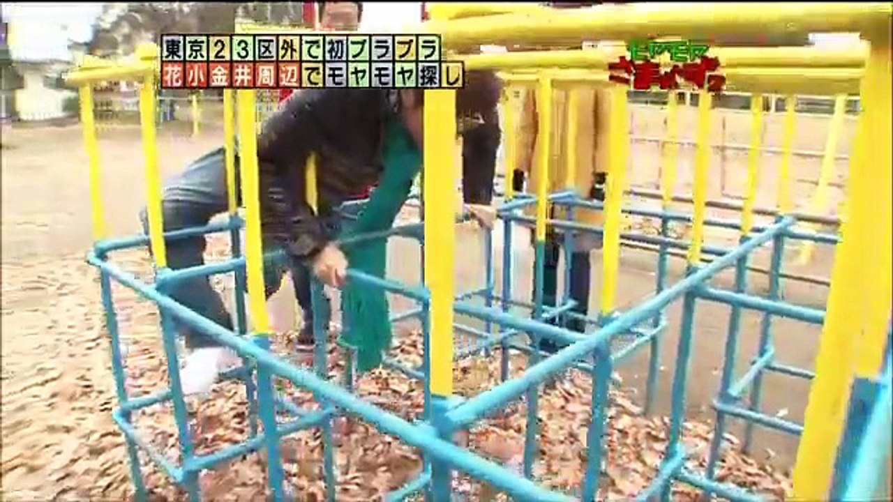 小さいジャングルジムはケツを生む