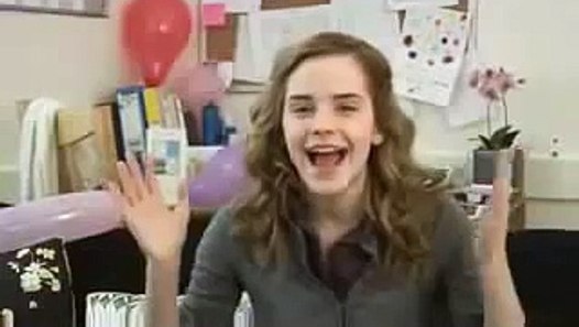 Emma Watson's 18th birthday message - video dailymotion