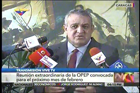 Venezuela pidió reunión acerca del precio del petróleo con la Opep