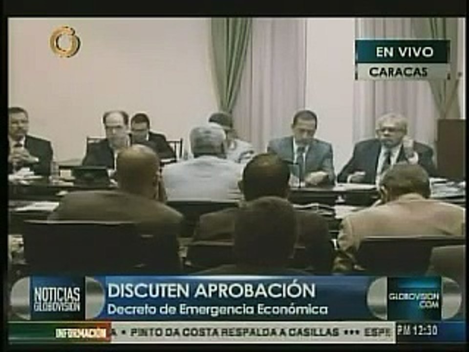 Esto fue lo que dijeron Elías Matta y José Guerra durante discusión sobre Decreto de emergencia