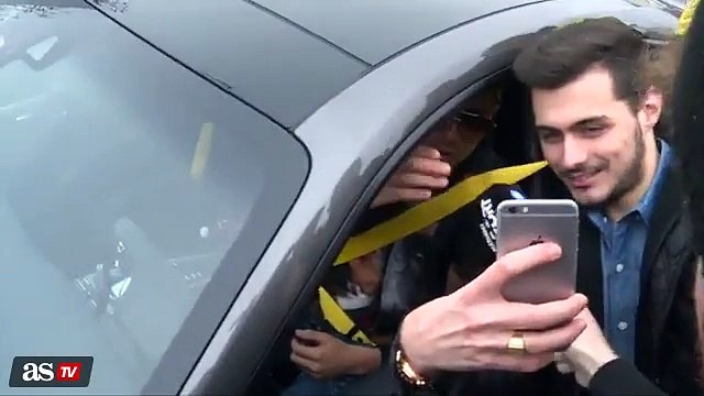 Cristiano Ronaldo en Valdebebas, a la prensa_ _No paro por vosotros, paro para firmar_