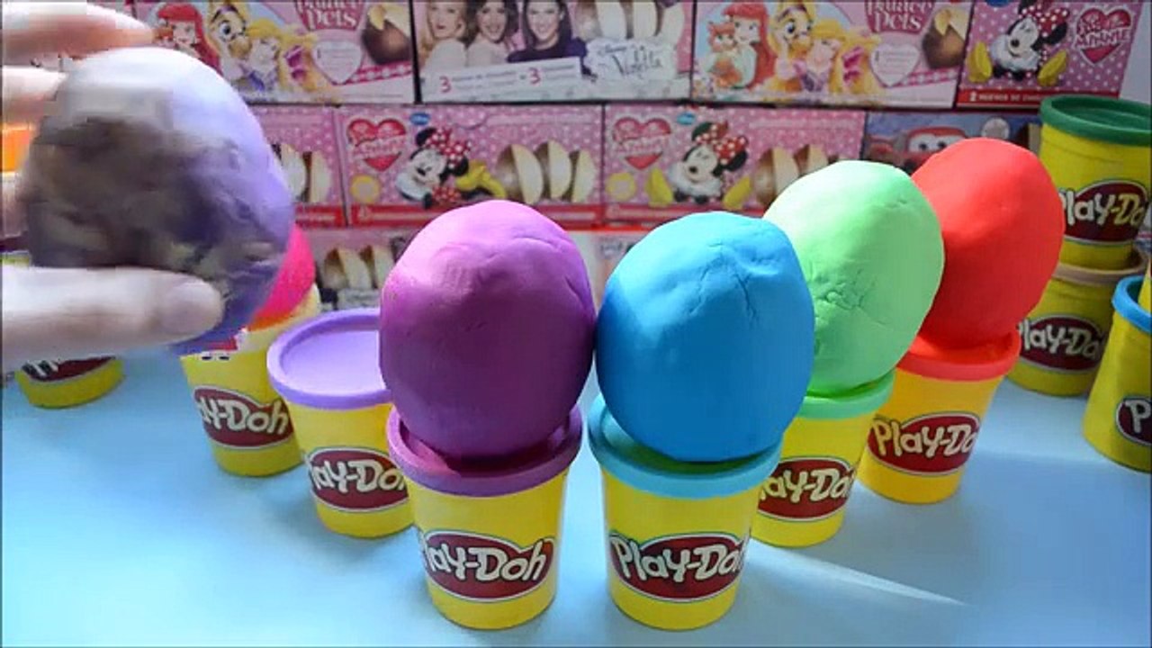 PLAY DOH Videos Peppa Pig  Kinder Surprise