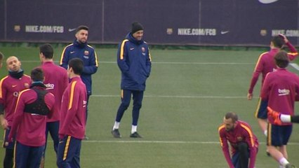 El Barcelona prepara partido contra el Málaga para seguir en la lucha por el liderato