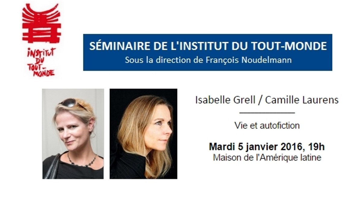 Séminaire de l'ITM - 5 janvier 2016