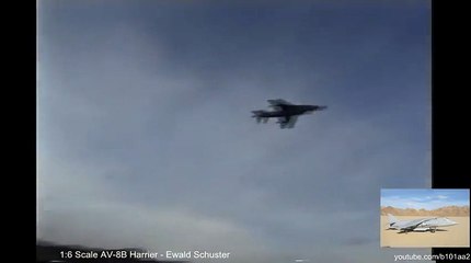 AV-
Harrier - With VTOL Airframe Testing - RC Jet Turbine Power  Hobby And Fun