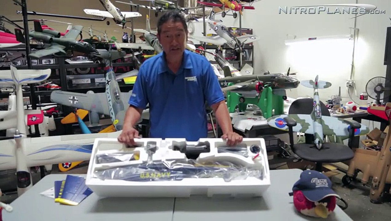 Unboxing: Airfield F1Blue Angel EDF Remote Control RC Jet  Hobby And Fun