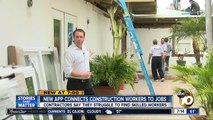 New app connects construction workers to jobs