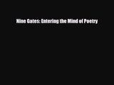 [PDF Download] Nine Gates: Entering the Mind of Poetry [PDF] Online