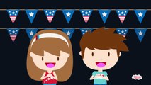 4th of July song for Kids| 4th of July fireworks for Preschoolers