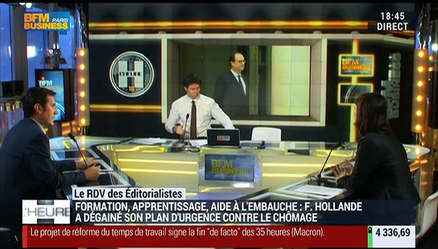 Le Rendez-Vous des Éditorialistes: Emmanuel Macron s'est attaqué aux 35 heurs à Davos – 22/01