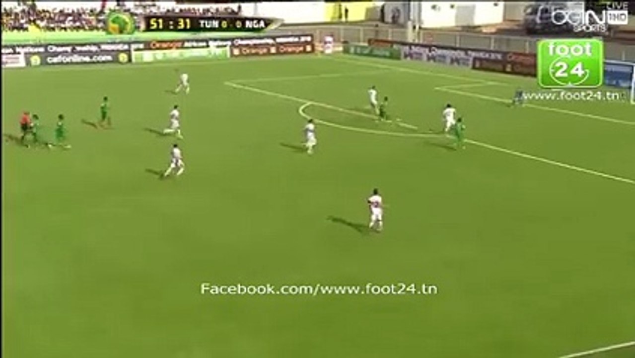 هدف عالمي من لعكايشي في مرمى نيجيريا