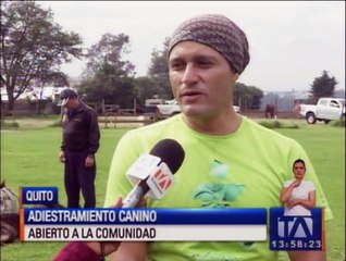Adiestramiento canino abierto a la comunidad